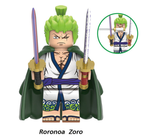 MINIFIGURE RORONOA ZORO custom