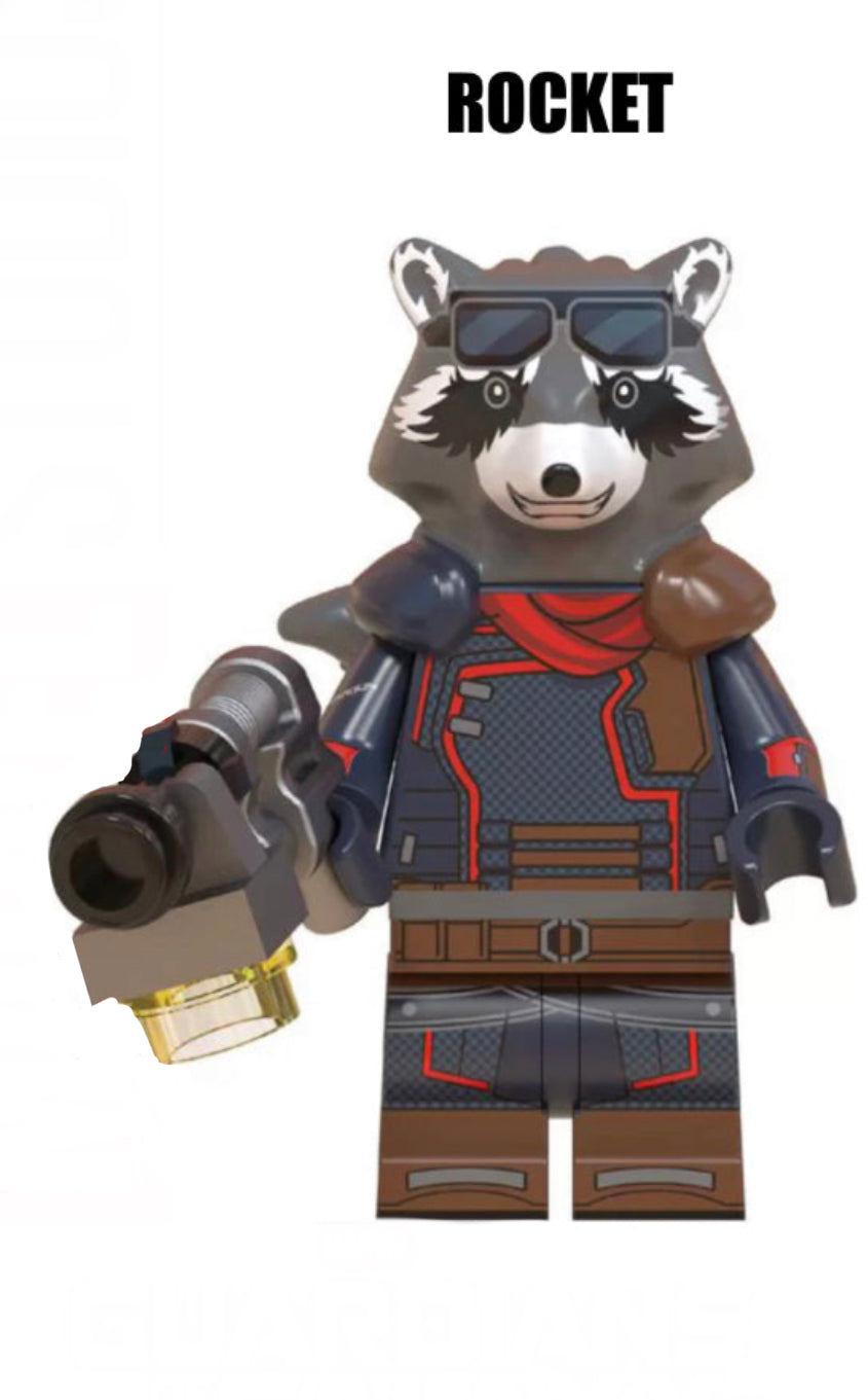 MINIFIGURE ROCKET "LES GARDIENS DE LA GALAXIE "