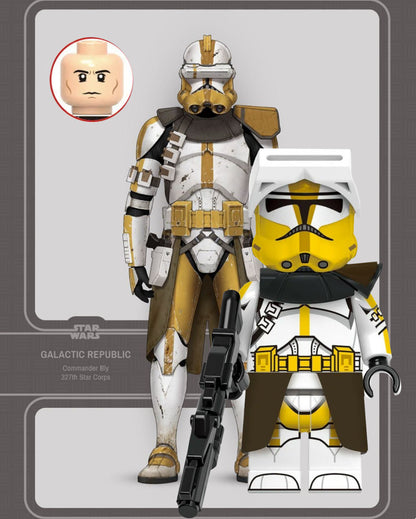 MINIFIGURE STAR WARS UNIVERS: COMMANDER BLY CLONETROOPER Custom