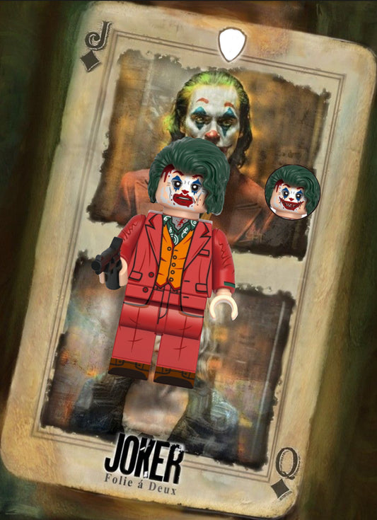 MINIFIGURE DC UNIVERS: THE JOKER "Joaquin Phoenix" custom