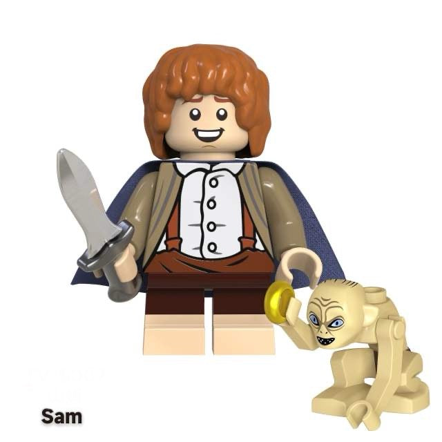 MINIFIGURE LOTR SAM CUSTOM