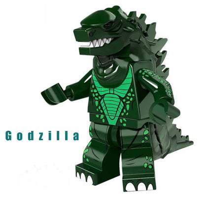 MINIFIGURE de 2017 GODZILLA CUSTOM "TRÈS RARE"