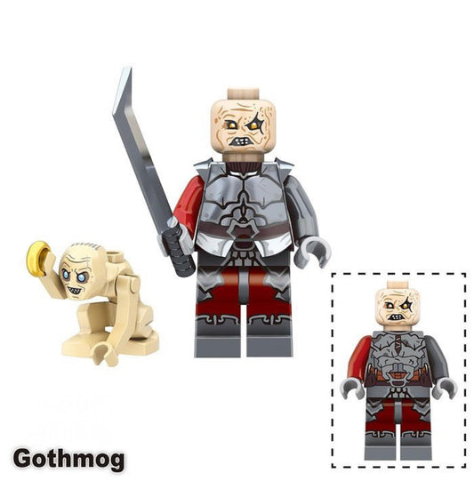 MINIFIGURE LORD OF THE RING UNIVERS: GOTHMOG CUSTOM