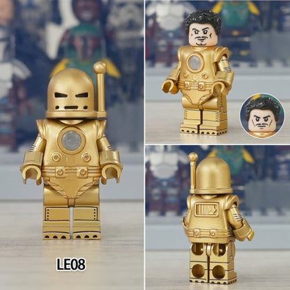 MINIFIGURE IRON MAN MARK 1 GOLD Custom