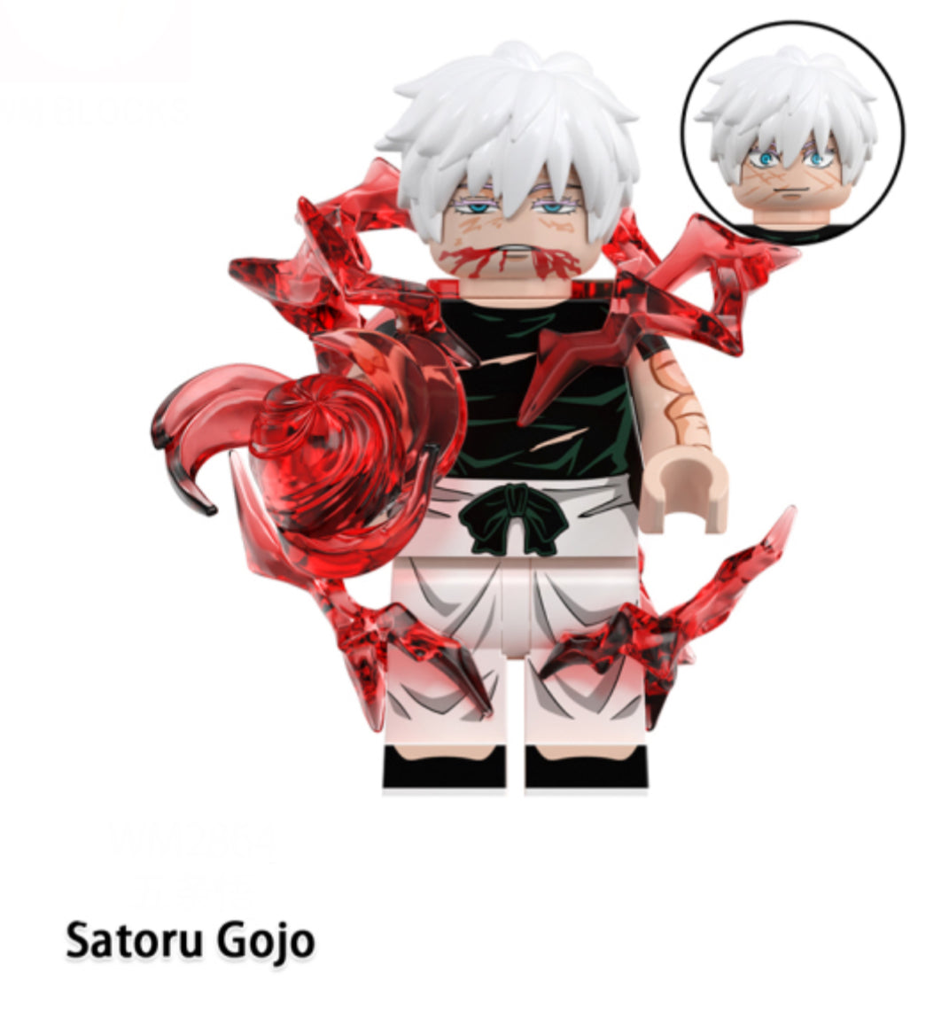 MINIFIGURE JUJUTSU KAISEN UNIVERS : SATORU GOJO custom