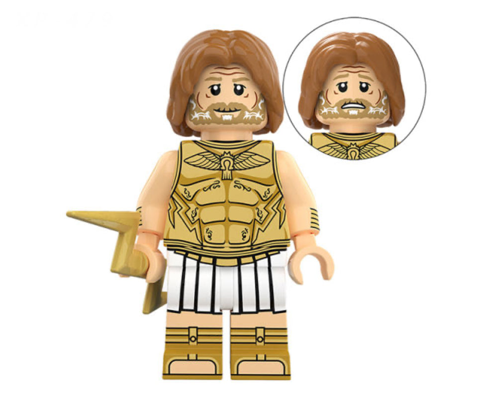 MINIFIGURE ZEUS "THOR LOVE AND THUNDERBOLT"Custom