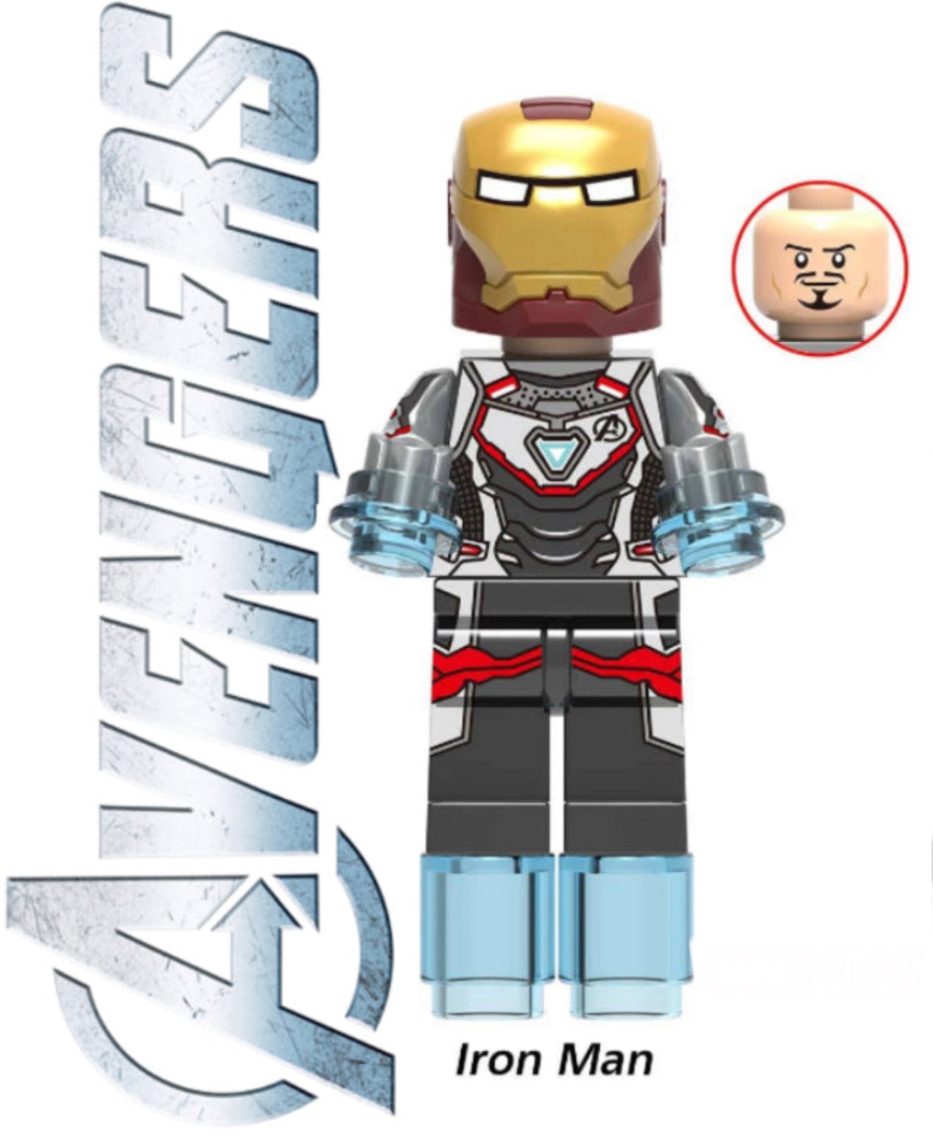 MINIFIGURE IRON-MAN AVENGERS INFINITY WAR Custom