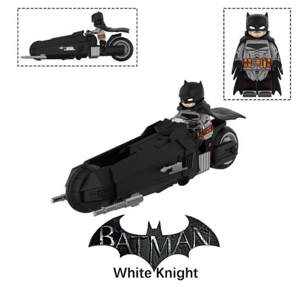 PREVENTE♥️♥️♥️MINIFIGURE DC UNIVERS: BATMAN WHITE KNIGHT ♥️♥️♥️custom Disponibilité mi décembre 2024