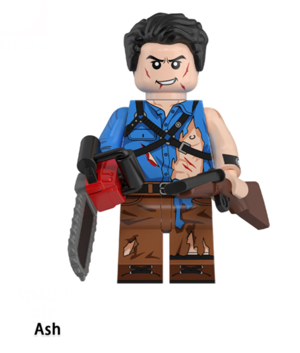 MINIFIGURE MOVIE/TV/HORREUR UNIVERS: ASH "version B" custom