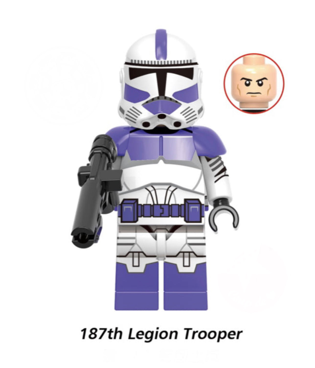 MINIFIGURE CLONETROOPER 187th legion trooper custom