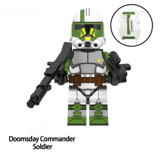 MINIFIGURE DOOMSDAY COMMANDER SOLDIER CUSTOM