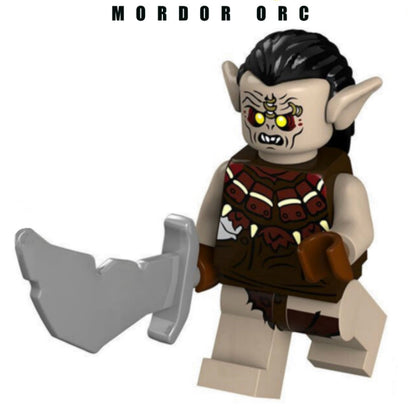 RARE♥️MINIFIGURE HOBBIT/LOTR MORDOR ORC custom