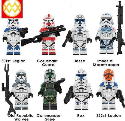 MINIFIGURE STAR WARS UNIVERS de 2020: CLONETROOPER COMMANDER JESSIE custom "DERNIERE PIECE"
