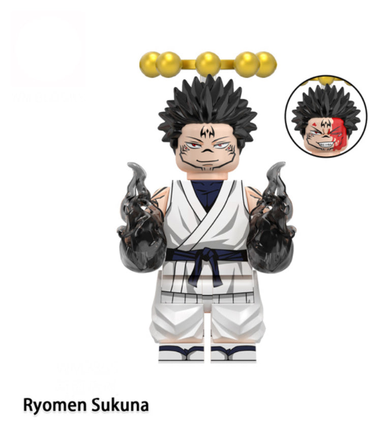 MINIFIGURE JUJUTSU KAISEN UNIVERS : RYOMEN SUKUNA custom