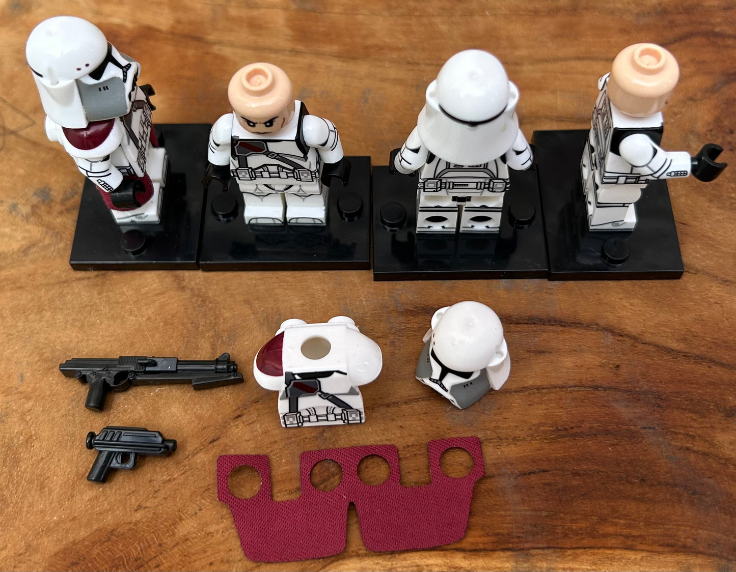 MINIFIGURE CLONETROOPER COMMANDER BACARA custom