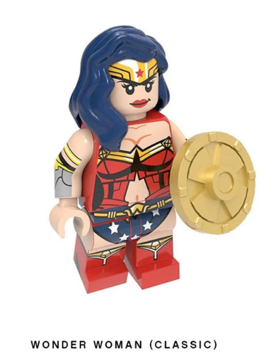 MINIFIGURE (TRES TRES RARE) WONDER WOMAN CLASSIC Custom (dernière pièce)