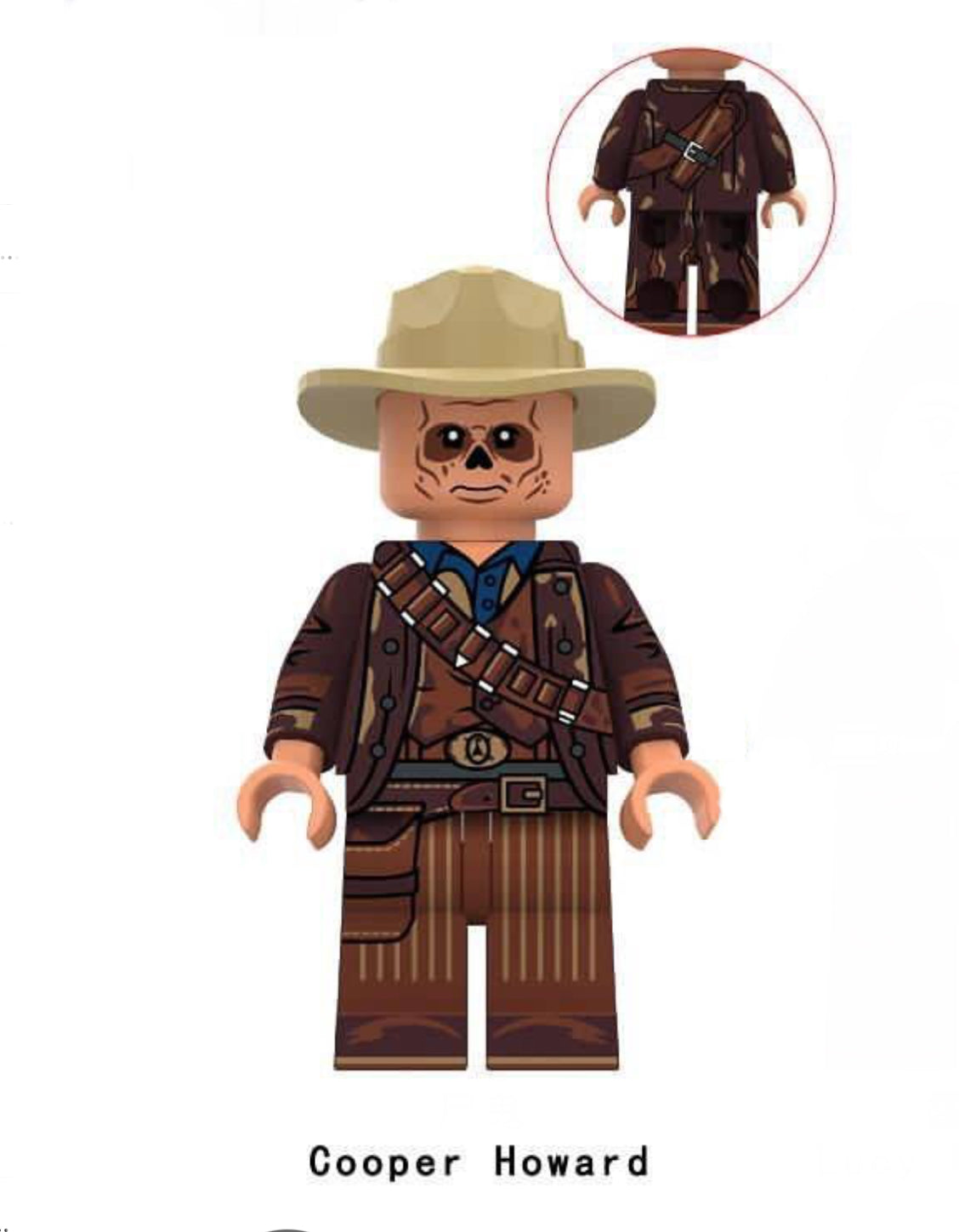 PREVENTE MINIFIGURE FALLOUT UNIVERS: COOPER HOWARD CUSTOM Disponibilité fin octobre 2024