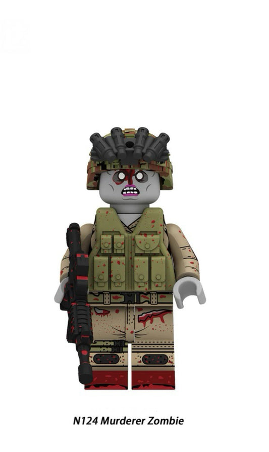 MINIFIGURE ZOMBIE UNIVERS : MURDERER ZOMBIE Custom