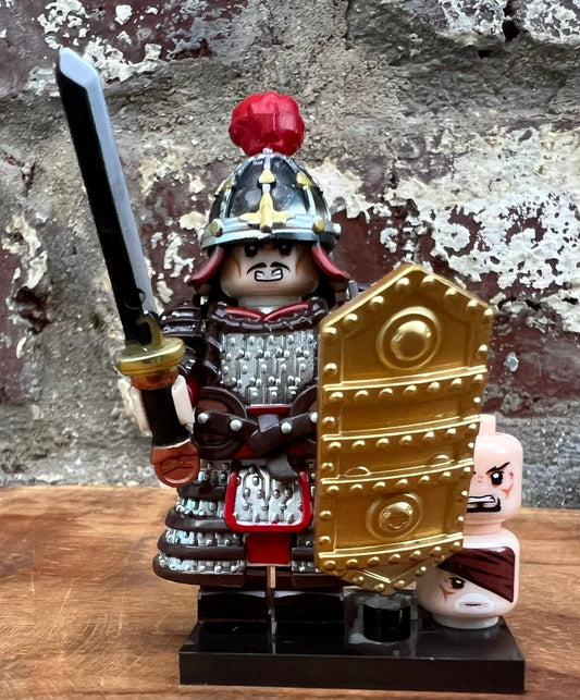 MINIFIGURE COLLECTOR (RARE) ANCIEN SOLDAT DE LA DYNASTIE TANG Custom