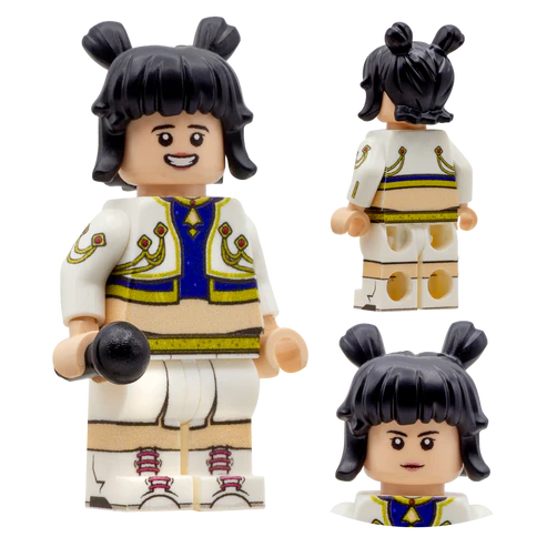 PREVENTE MINIFIGURE K-POP DÉMON HUNTER UNIVERS : ZOEY custom Disponibilité fin Novembre 2025