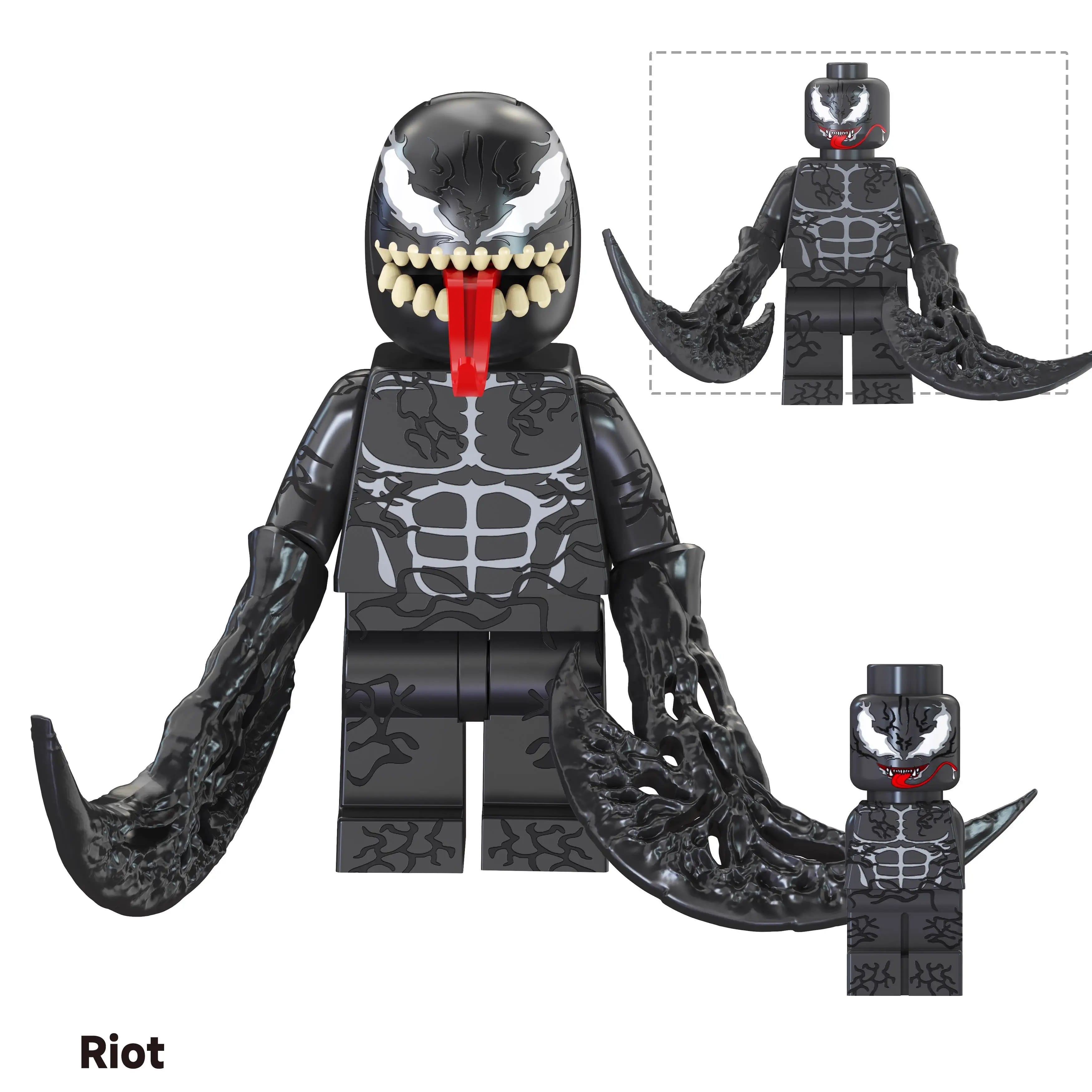 MINIFIGURE VENOM RIOT custom ZedBrick