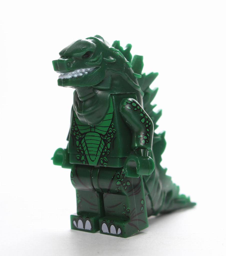 MINIFIGURE de 2017 GODZILLA CUSTOM "TRÈS RARE"