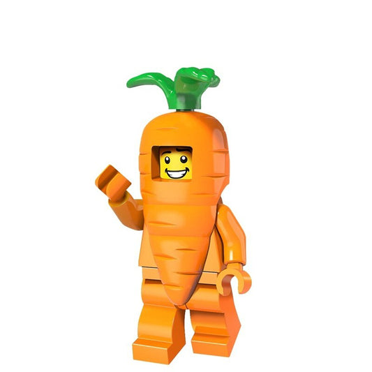 MINIFIGURE DÉGUISEMENT: CARROT GUY custom