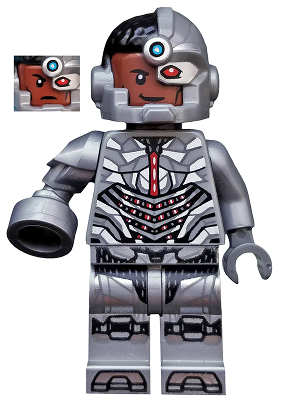 MINIFIGURE VINTAGE DC UNIVERS: CYBORG (2017) Custom