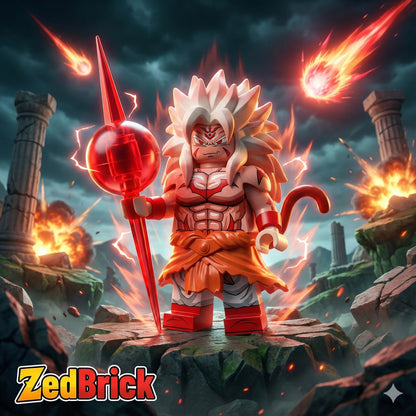 PREVENTE MINIFIGURE DRAGON BALL Z UNIVERS: BROLY Custom Disponibilité fin janvier 2026