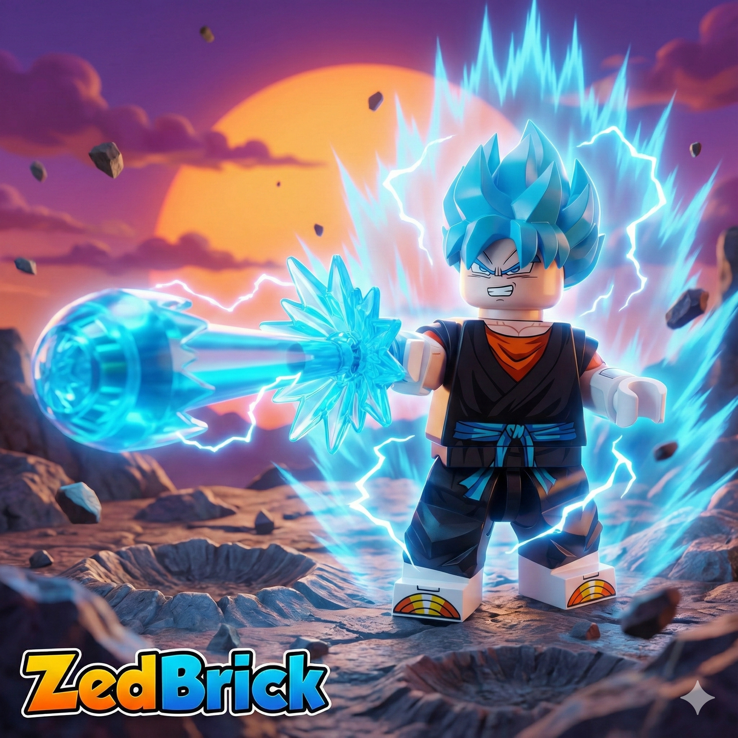PREVENTE MINIFIGURE DRAGON BALL Z UNIVERS: VEGETTO Custom Disponibilité fin janvier 2026