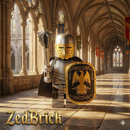MINIFIGURE MÉDIÉVALE UNIVERS: CATHÉDRAL KNIGHT Custom