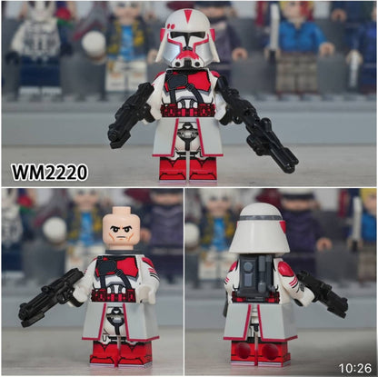 MINIFIGURE STAR WARS UNIVERS: HEAVY WEAPONS TROOPER custom