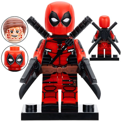 ♥️♥️♥️MINIFIGURE DEADPOOL NEW SCULT ♥️♥️♥️CUSTOM