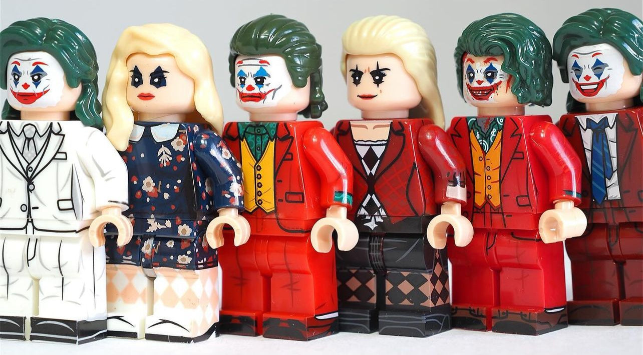 MINIFIGURE DC UNIVERS: THE JOKER "Joaquin Phoenix" custom