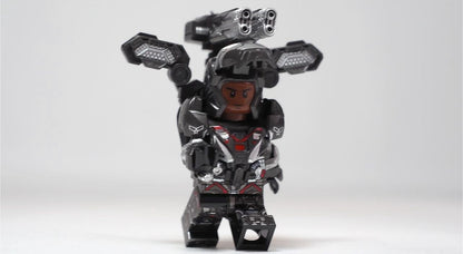 TOP ZEDBRICK 2024♥️♥️MINIFIGURE MARVEL UNIVERS : WAR MACHINE (VERSION A) ♥️♥️custom