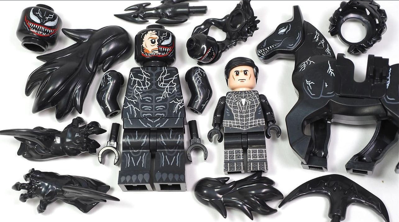 MINIFIGURE MARVEL UNIVERS: VENOM HORSE custom