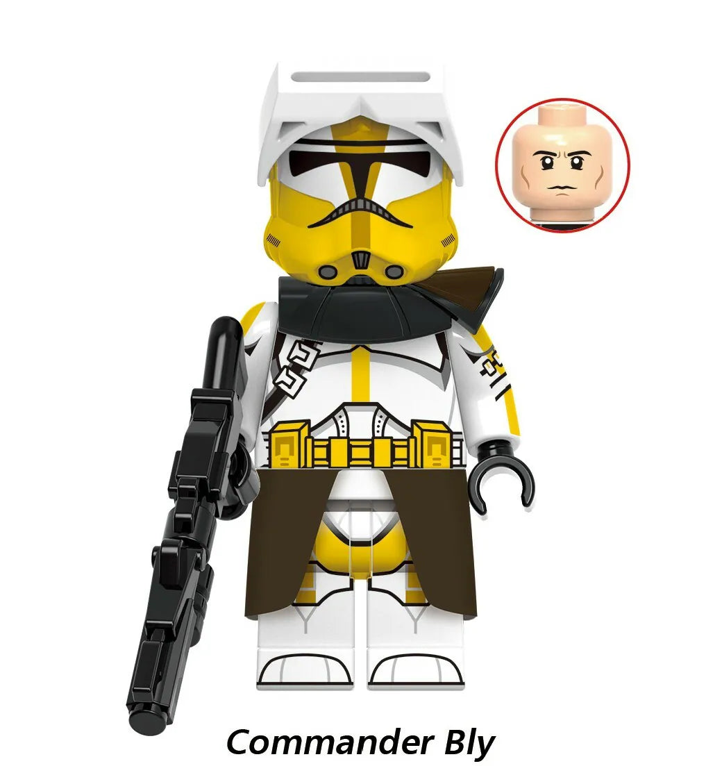MINIFIGURE STAR WARS UNIVERS: COMMANDER BLY CLONETROOPER Custom