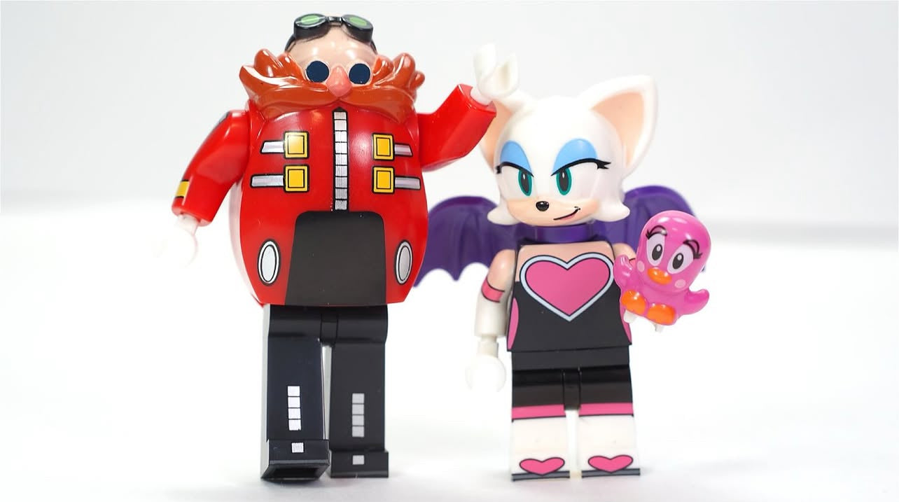 MINIFIGURE  SONIC UNIVERS : ROUGE THE BAT Custom