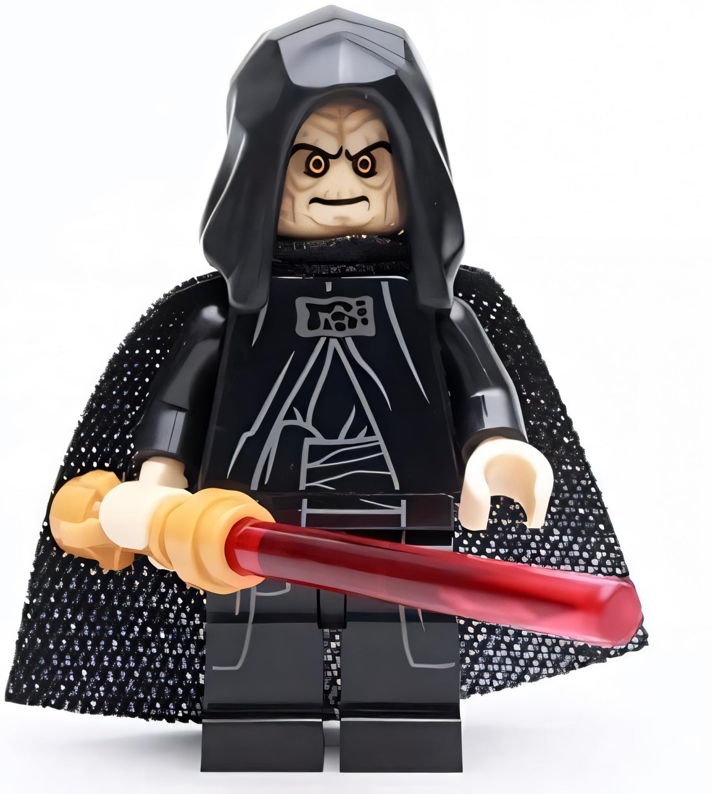 MINIFIGURE STAR WARS UNIVERS: EMPEROR PALPATINE custom"Rare" dernière pièce