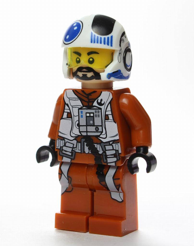 MINIFIGURE PILOT Snap Wexley  custom