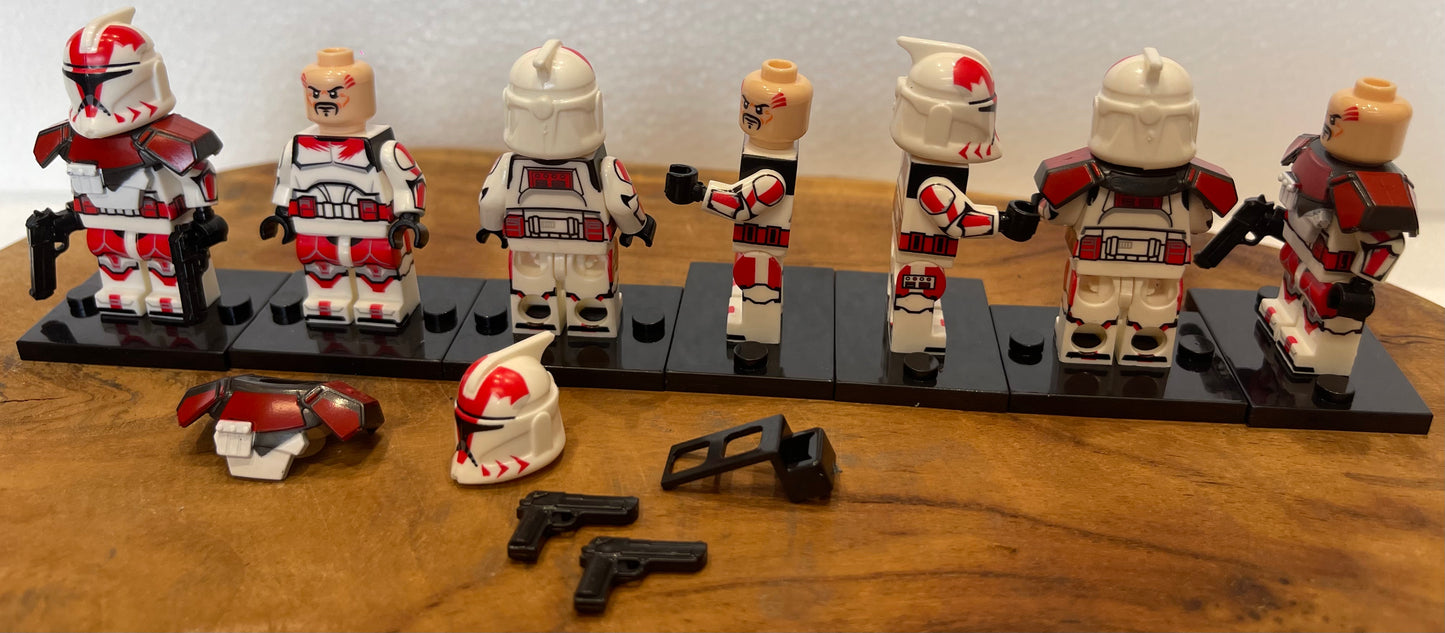 MINIFIGURE CLONETROOPER COMMANDER GANCH Custom