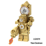♥️♥️♥️MINIFIGURE SKIBIDI TOILET: Titan Clockman ♥️♥️♥️custom