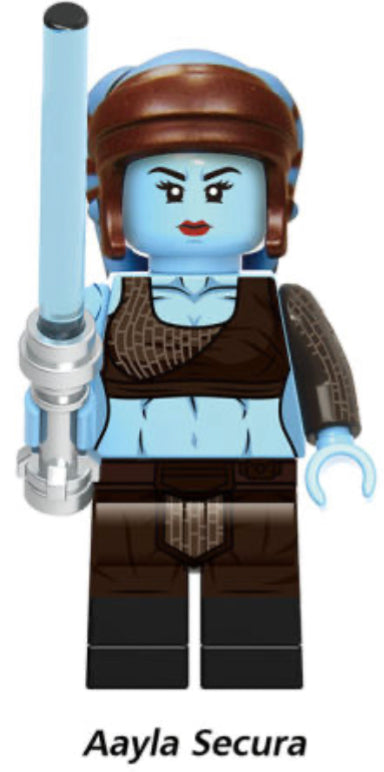 MINIFIGURE AAYLA SECURA JEDI Custom