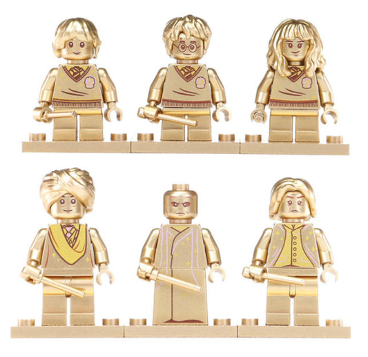 ♥️♥️6 MINIFIGURES HARRY POTTER UNIVERS♥️♥️custom