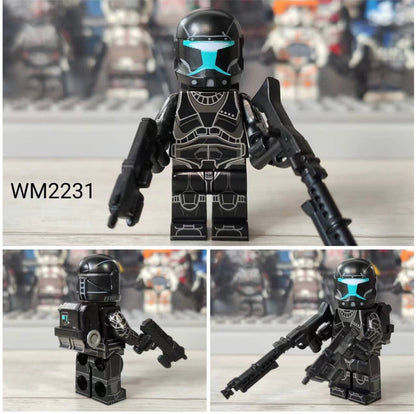 MINIFIGURE STAR WARS UNIVERS DE 2022: RÉPUBLIC COMMANDO OMEGA SQUAD custom