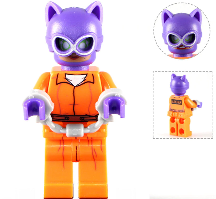 MINIFIGURE CATWOMAN PRISON ARKHAM Custom