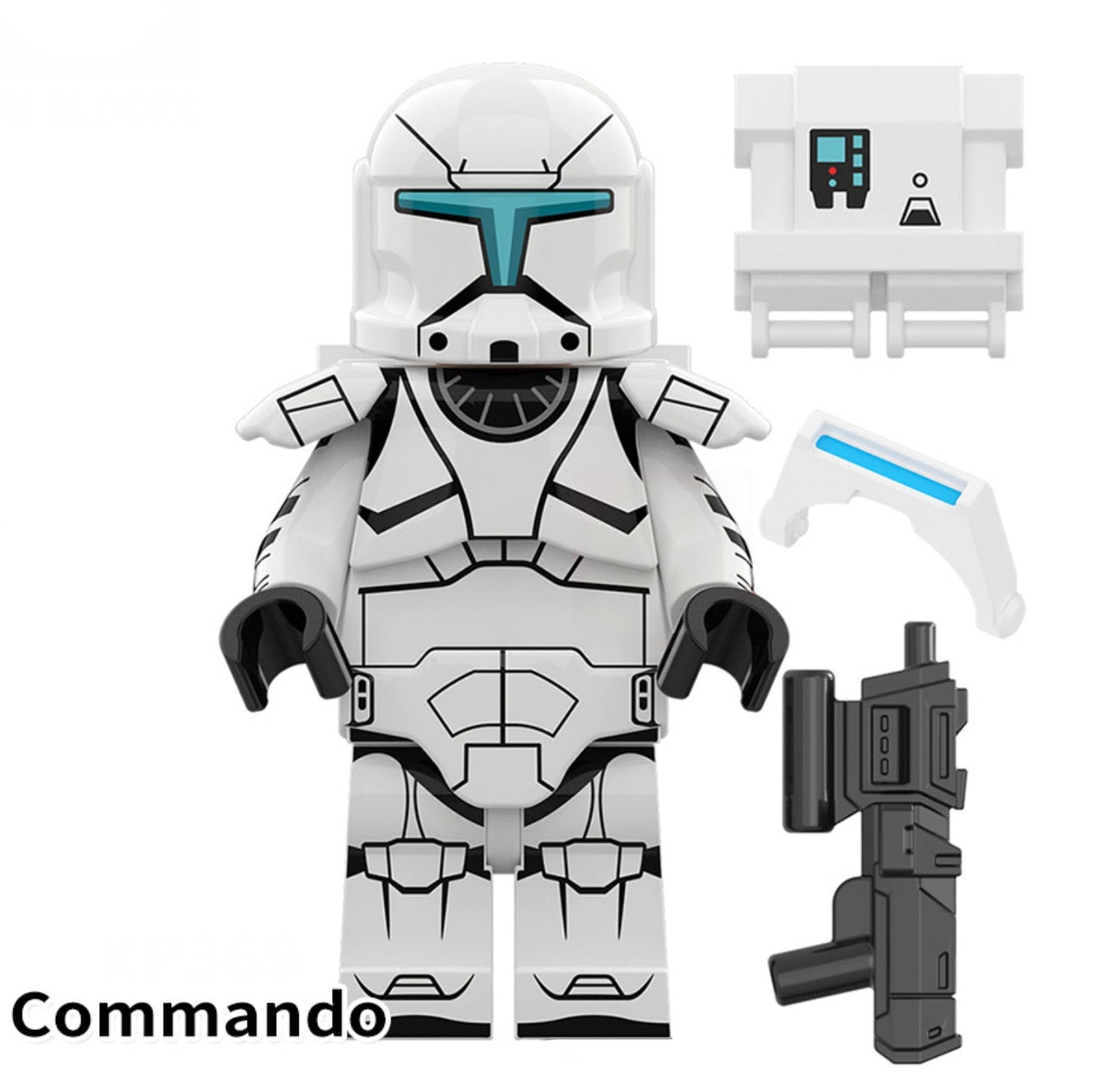 MINIFIGURE CLONETROOPER COMMANDO CUSTOM