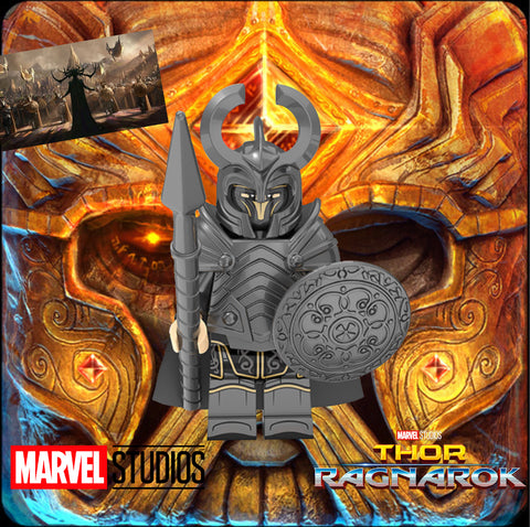 MINIFIGURE MARVEL UNIVERS:THOR RAGNAROK "Asgard warriors" custom