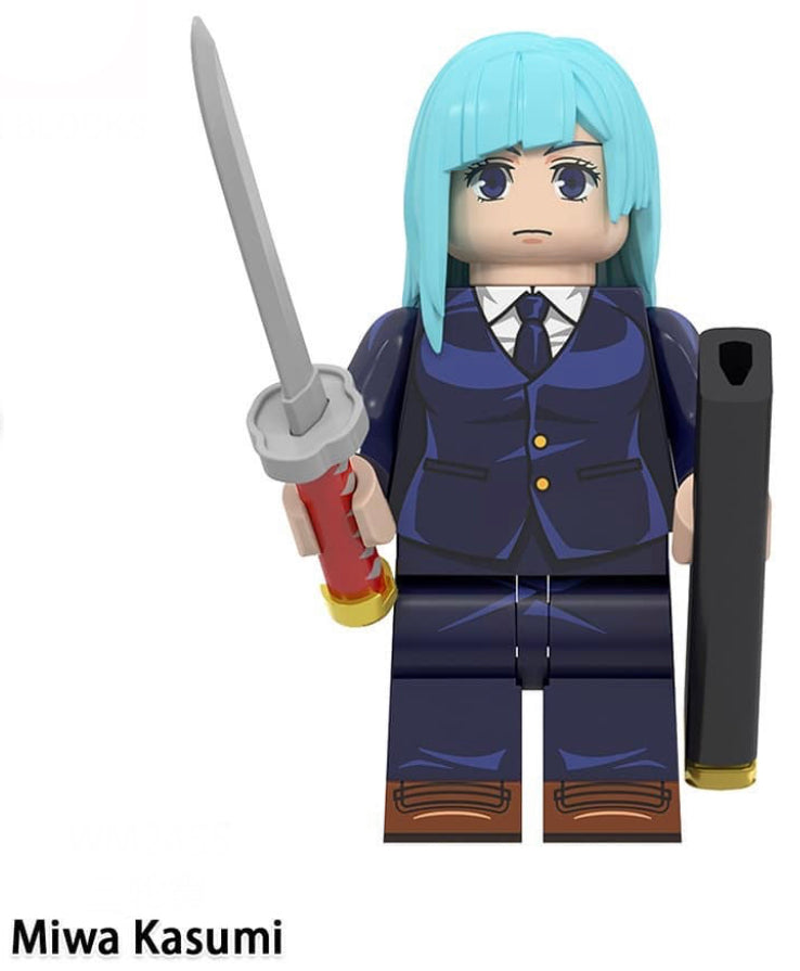 PREVENTE MINIFIGURE JUJUTSU KAISEN UNIVERS : KADUMI MIWA custom Disponibilité fin octobre 2024