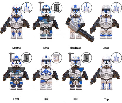 MINIFIGURE 501éme CLONETROOPER KIX custom